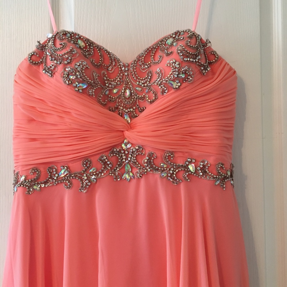 Pink Prom Dress - Picture 3 of 6
